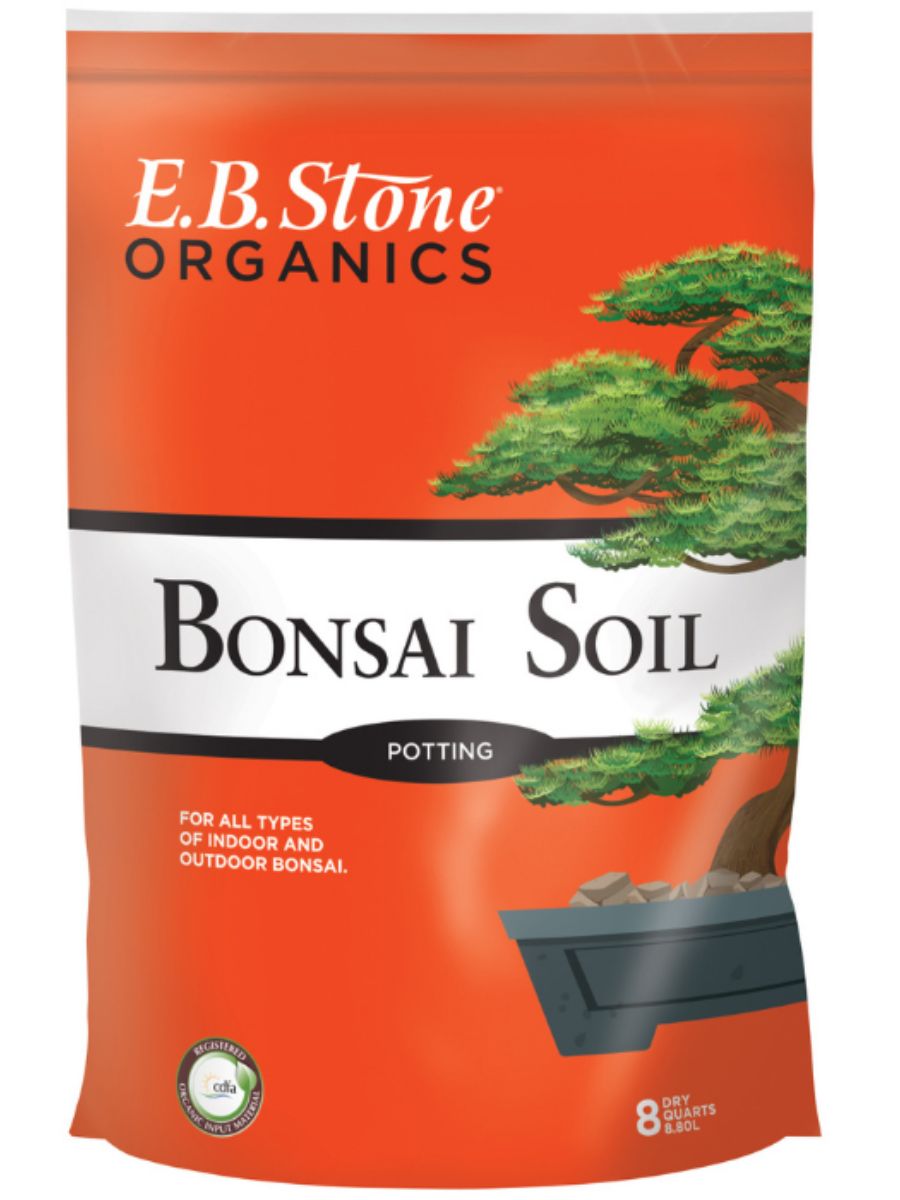 bonsai tree soil home depot E.B. Stone Organics Bonsai Soil 8 qt