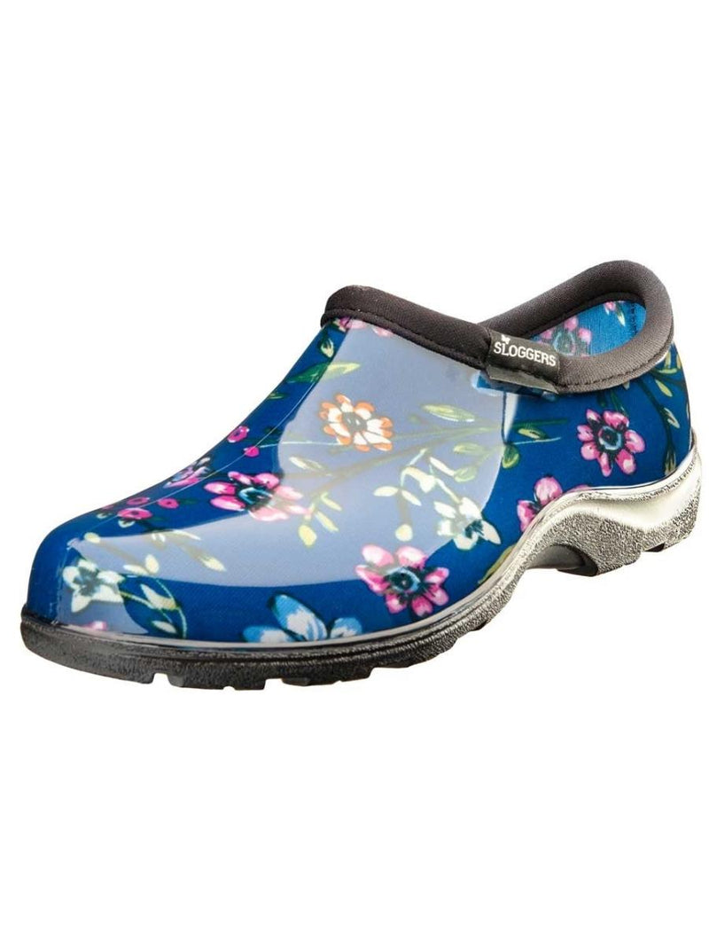 Spring Ditsy Blue Women's Waterproof Shoe