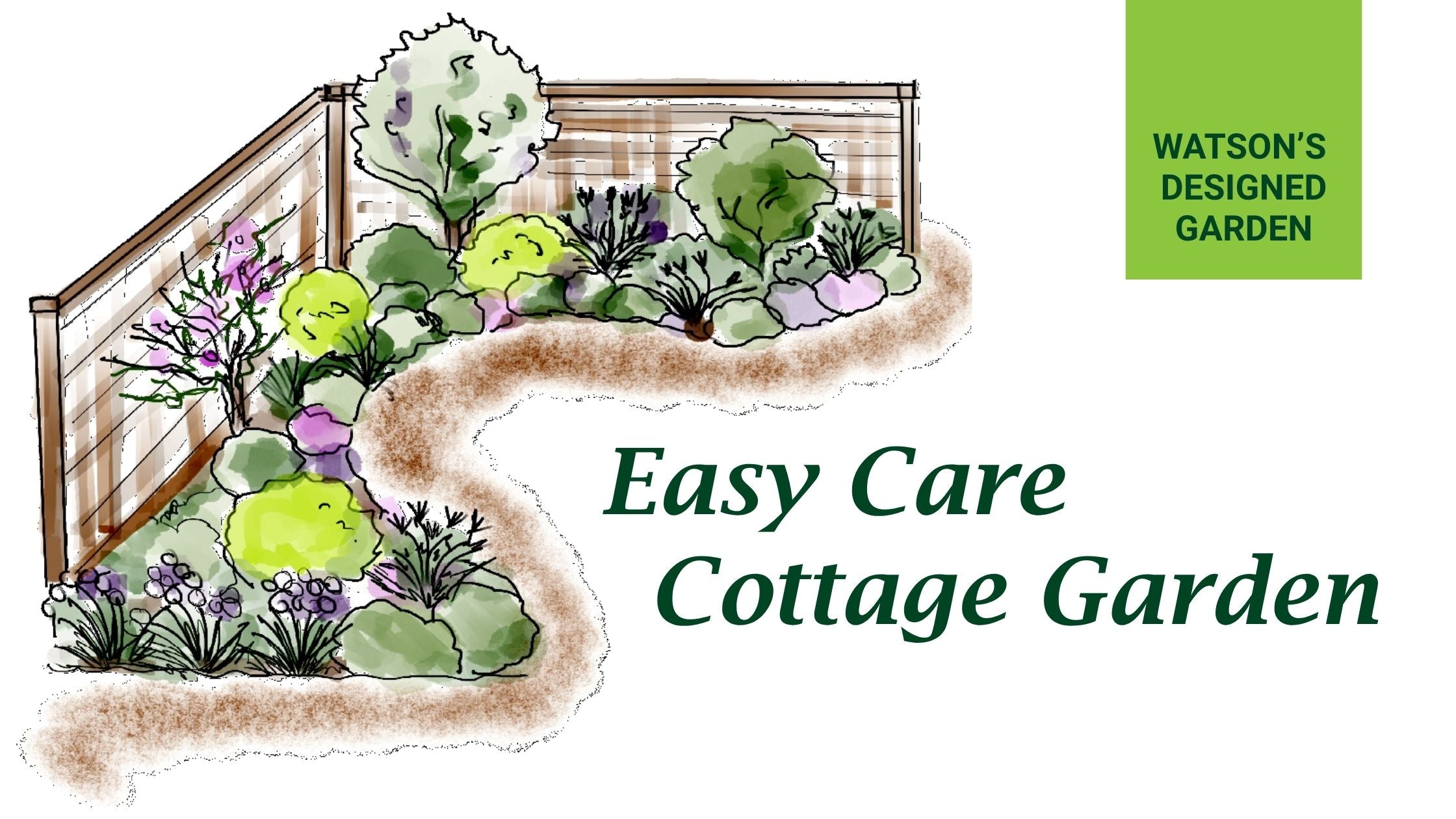 Easy Care Cottage Design: Download this Garden Design