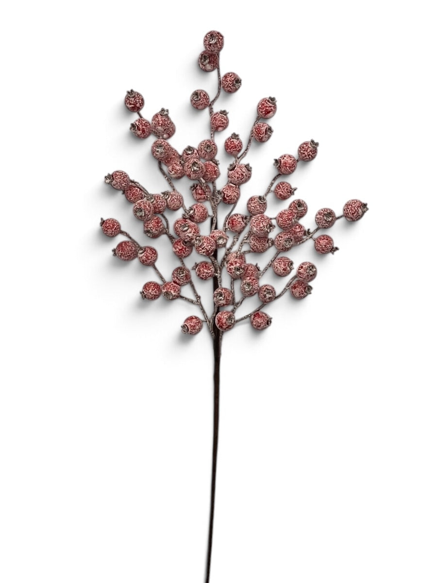 Red Frost Berry Spray 20.5''