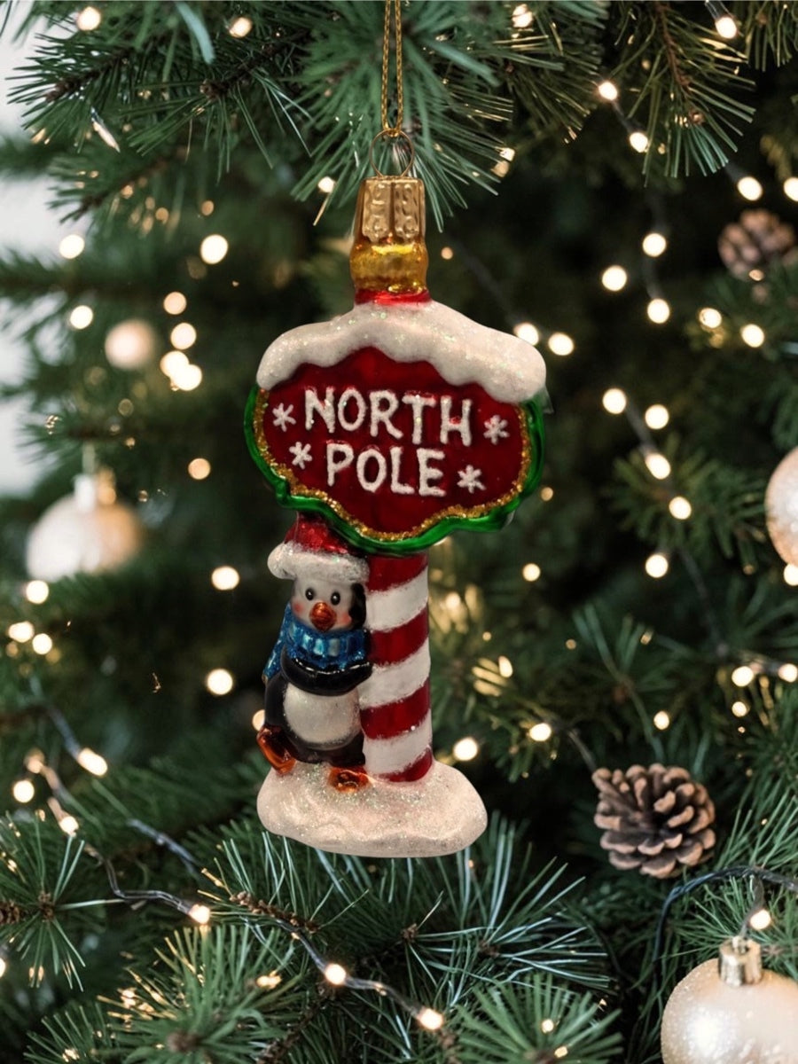 North Pole Ornament