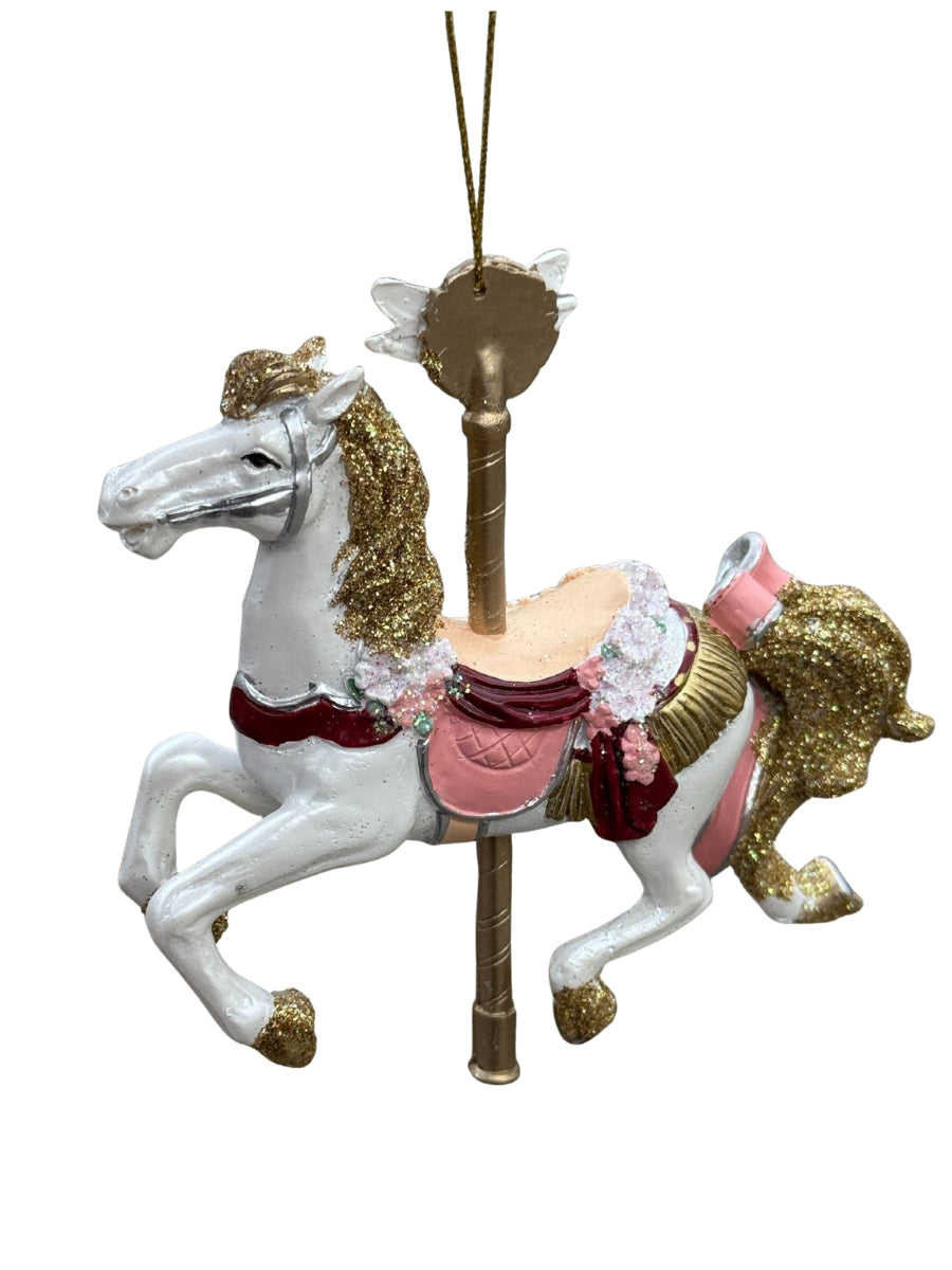 Carousel Horse Figurine Ornament