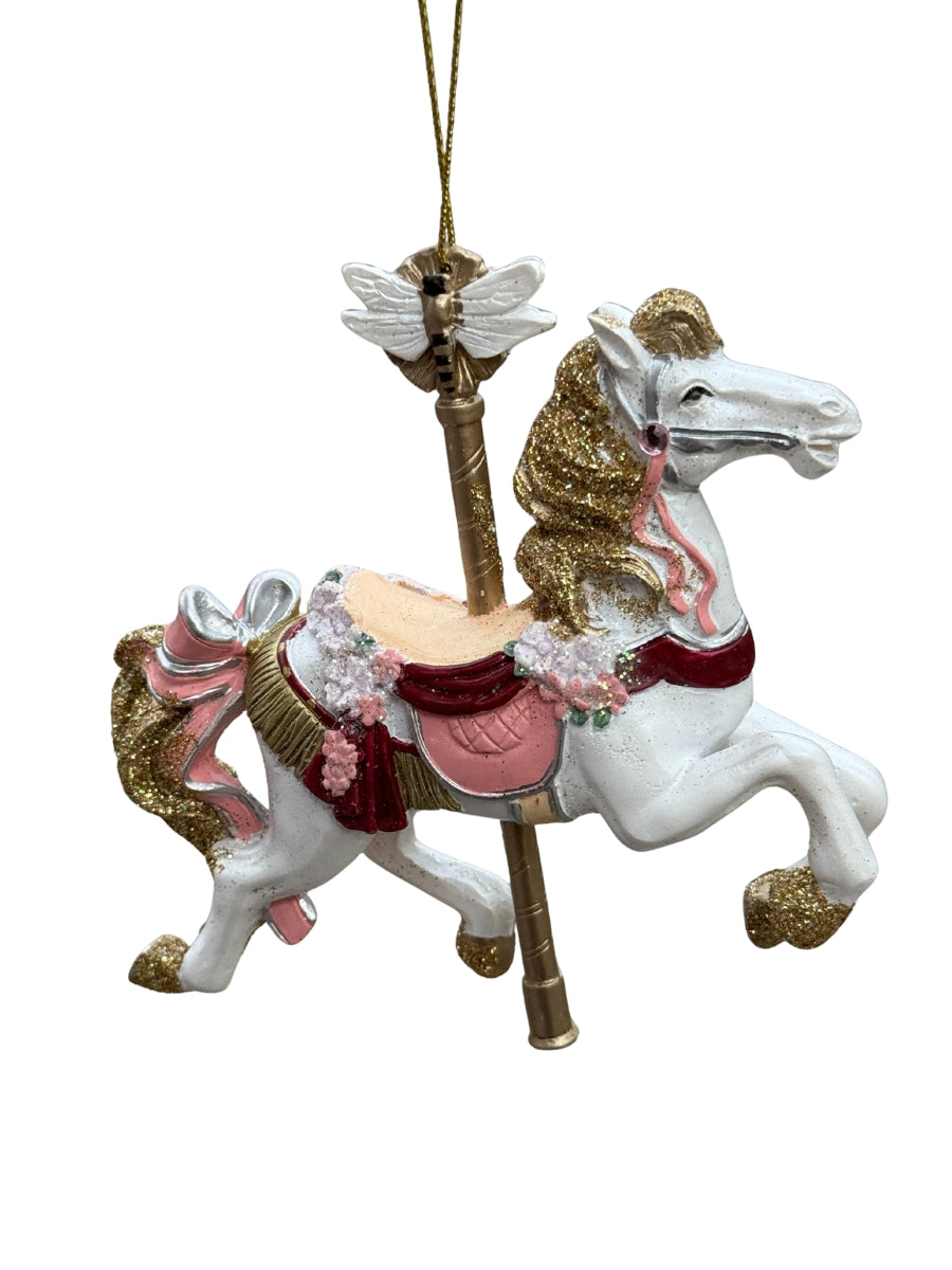 Carousel Horse Figurine Ornament