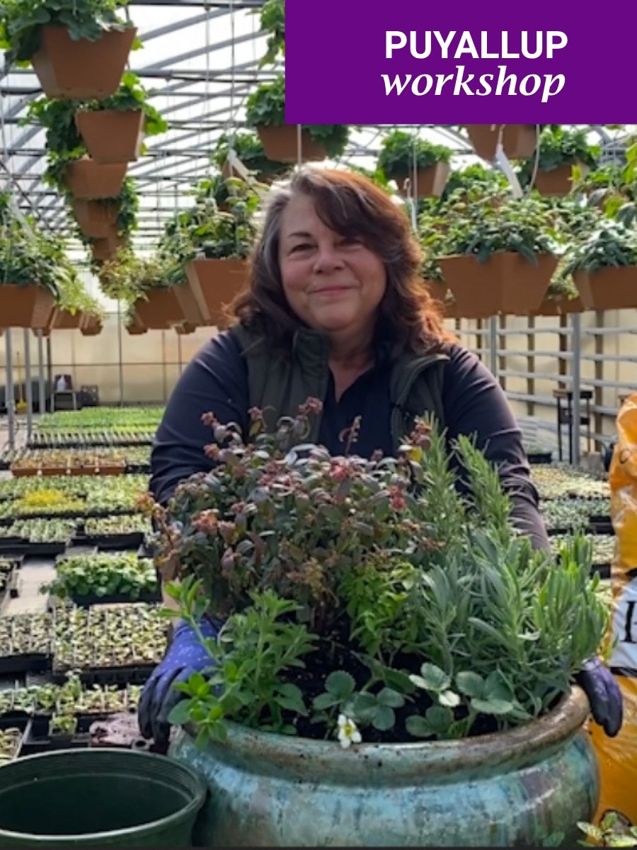 DIY Garden Design Workshop, Puyallup, 11 AM, Saturday, September 19th