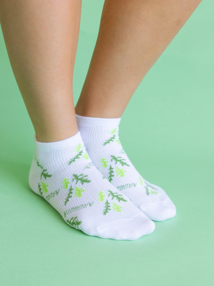 Crescent Socks - Garden Low