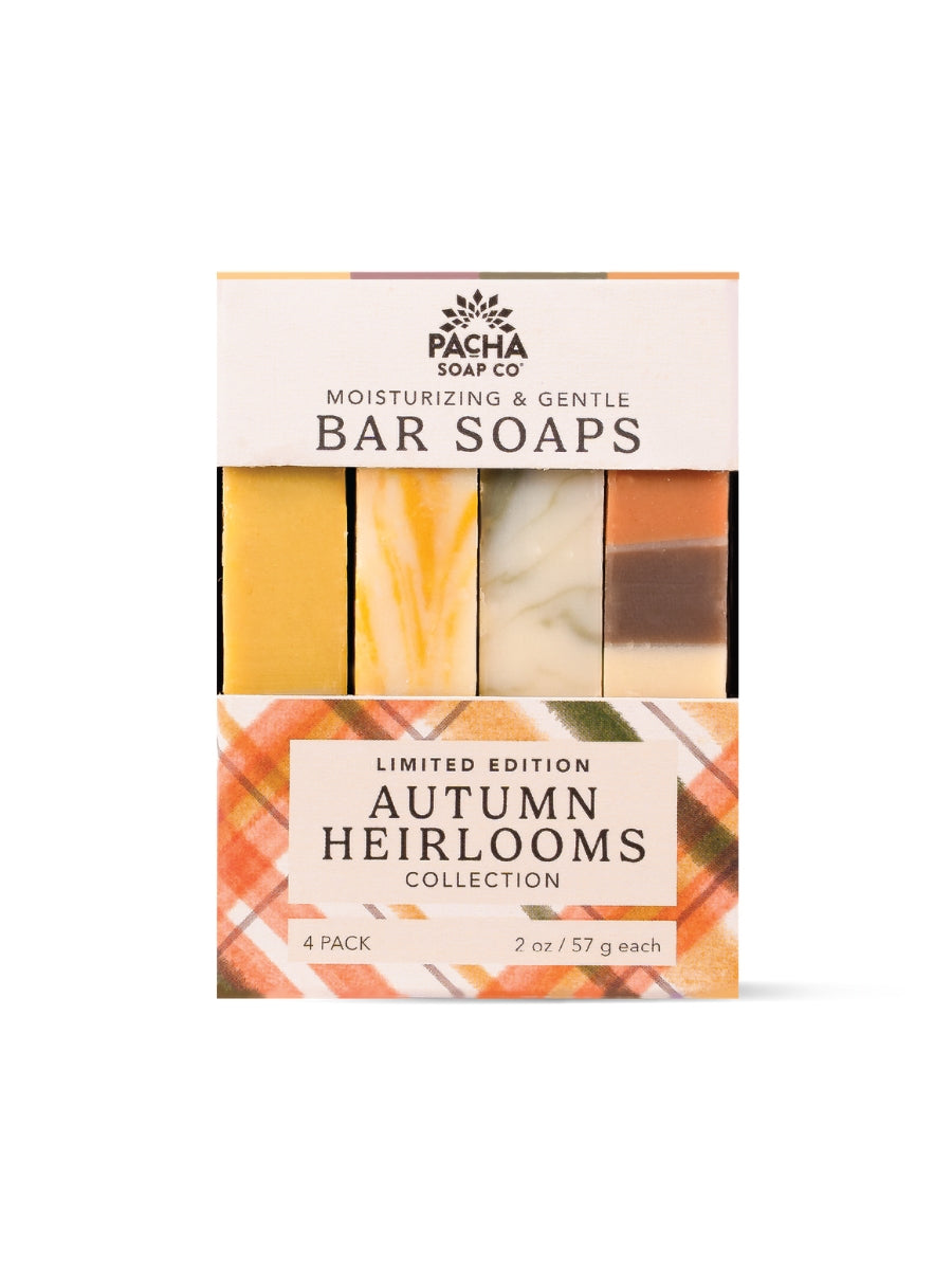 Pacha Bar Soap Fall Collection Set of 4