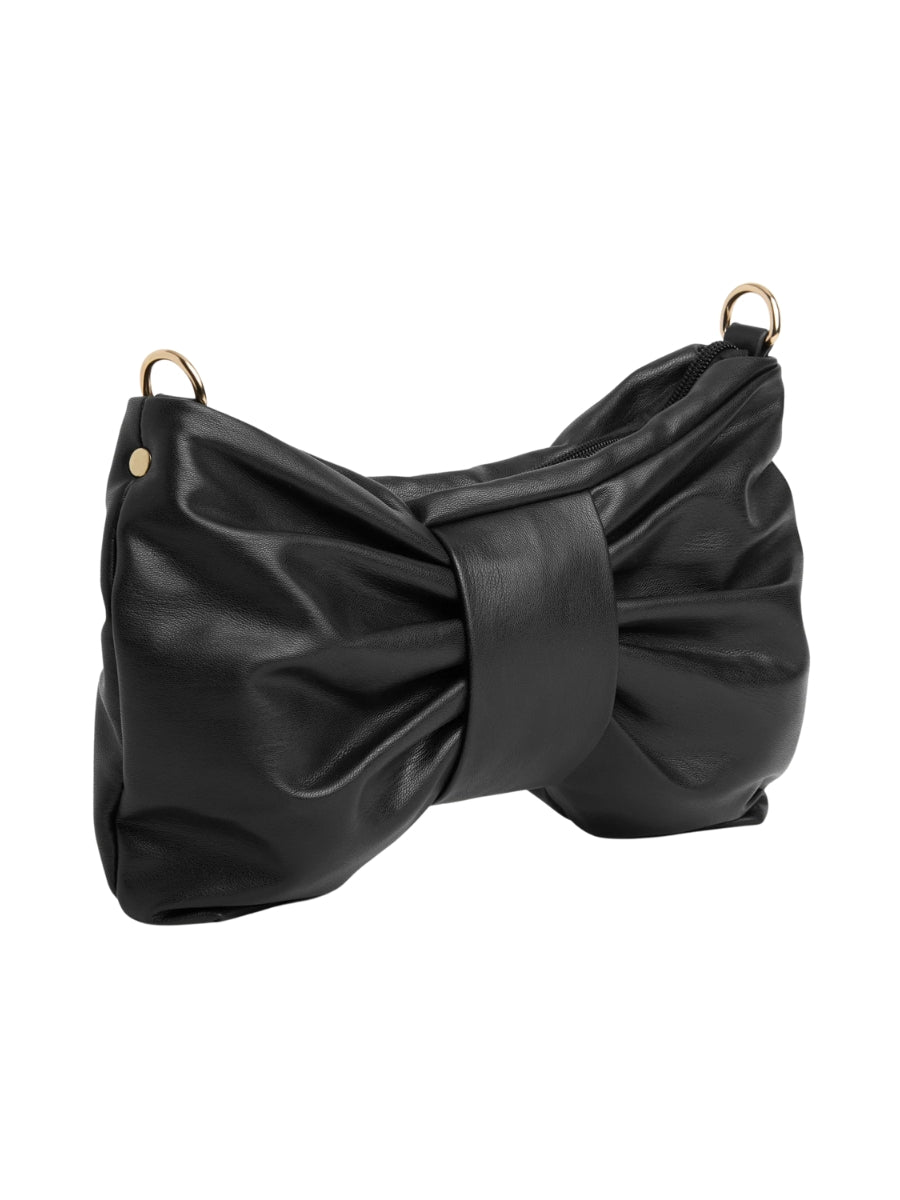 Coco Black Clarissa Bow Crossbody