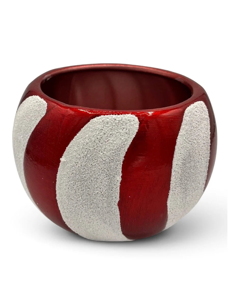 Stripe Ornament Container