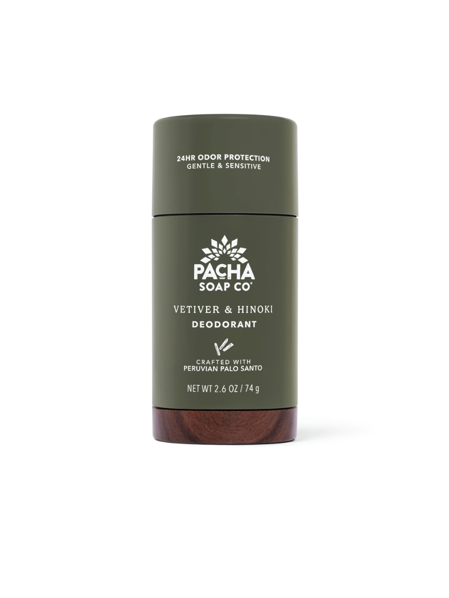 Pacha Deodorant Vetiver & Hinoki 2.6oz.