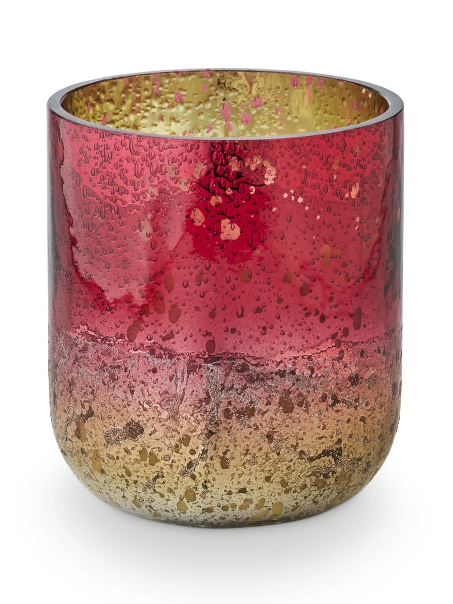 Cranberry Currant Small Radiant Glass Candle