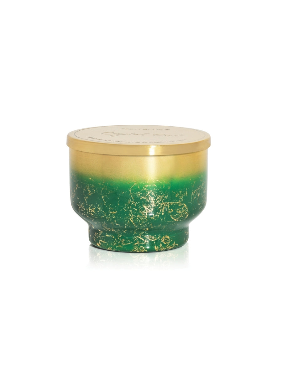 Capri Blue Crystal Pine Glimmer Inverted Candle