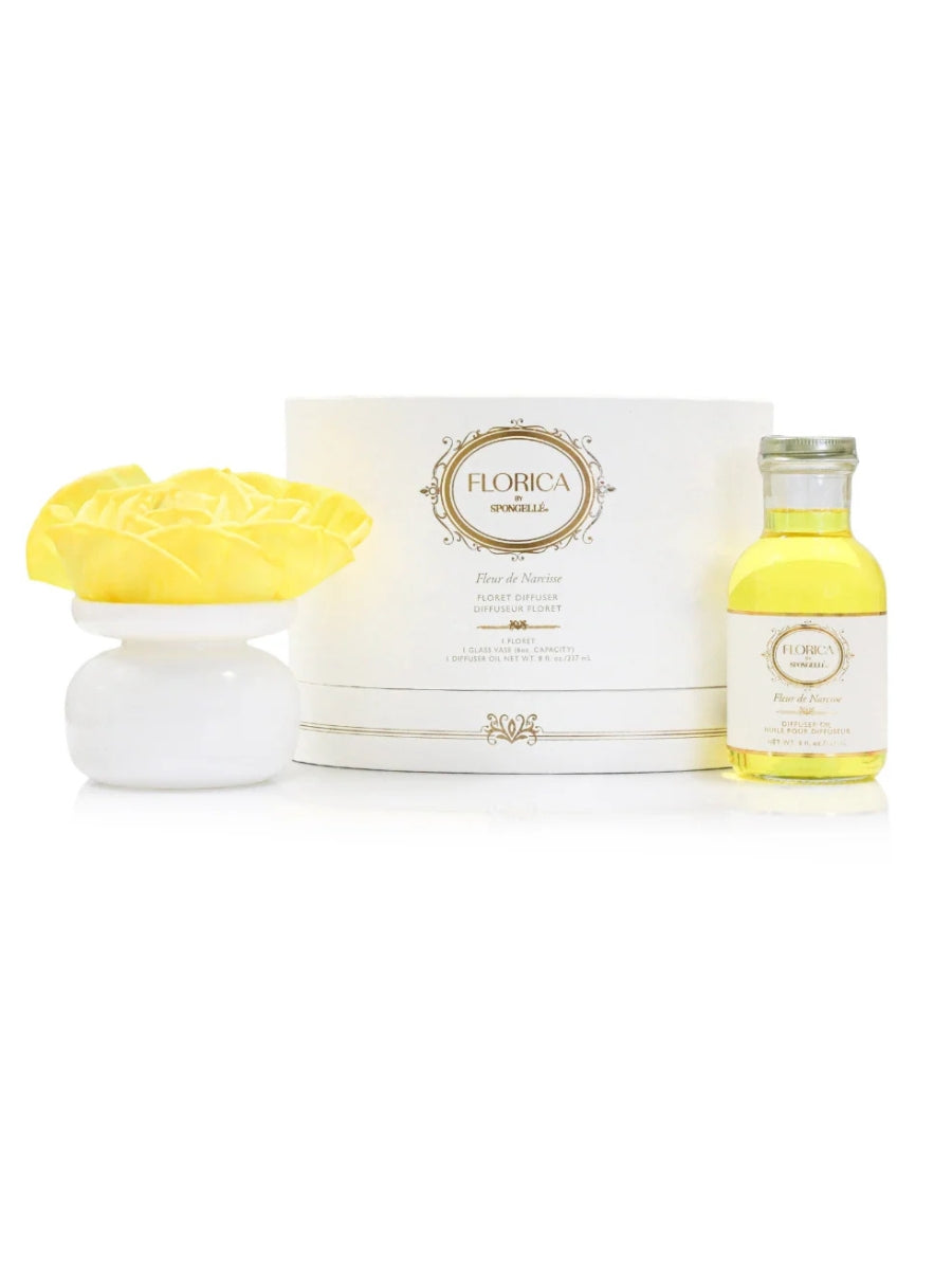 Spongelle Fleur de Narcisse Floret Diffuser Gift Set