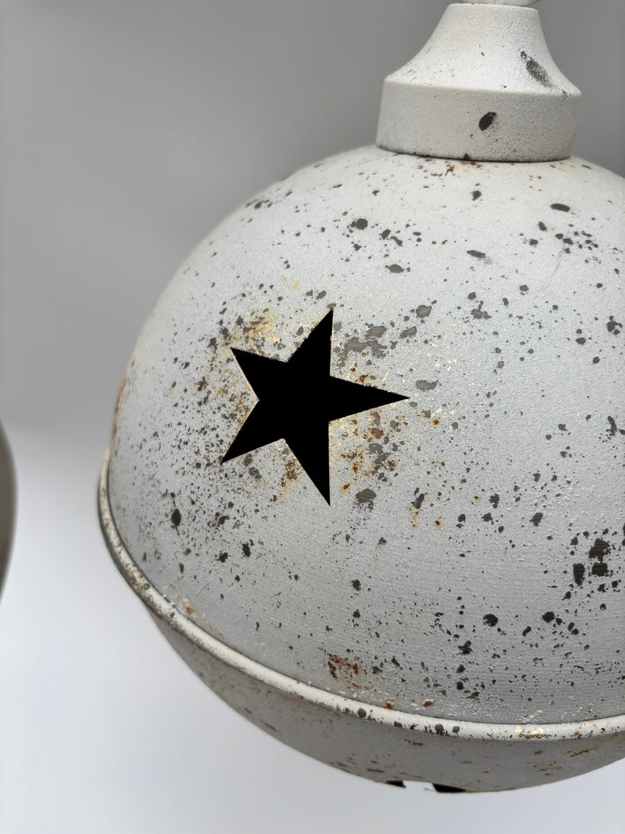 Metal Bell Distressed Ornament