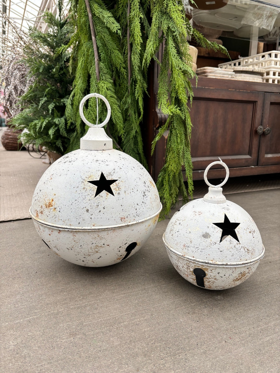 Metal Bell Distressed Ornament