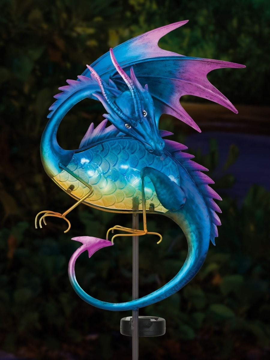 Purple Dragon Solar Stake