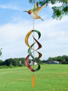 Ruby Throated Hanging Wind Spinner