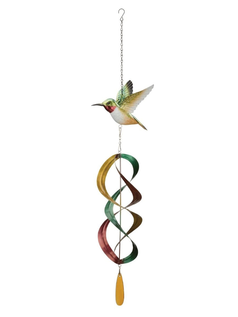 Ruby Throated Hanging Wind Spinner