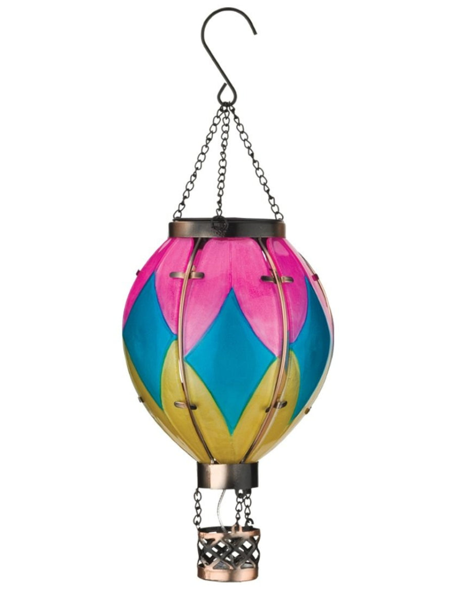 Diamond Hot Air Balloon Solar Lantern