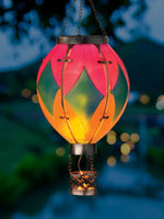Diamond Hot Air Balloon Solar Lantern