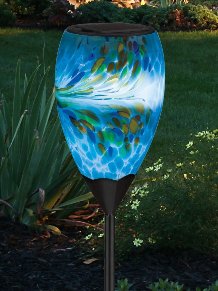 Blue Murano Solar Stake