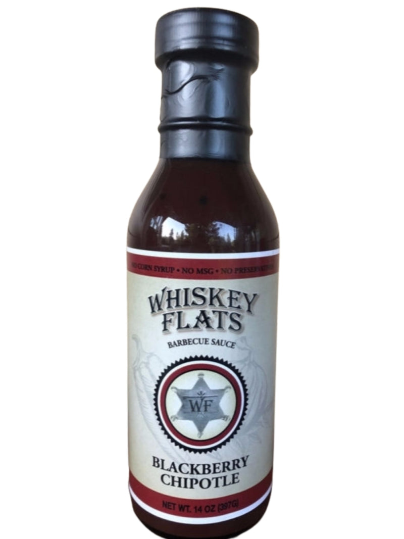 Whiskey Flats Blackberry Chipotle BBQ Sauce