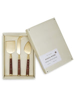 Acacia Wood Cheese Knives