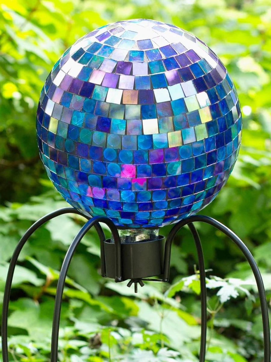 Borealis Mosaic Gazing Globe