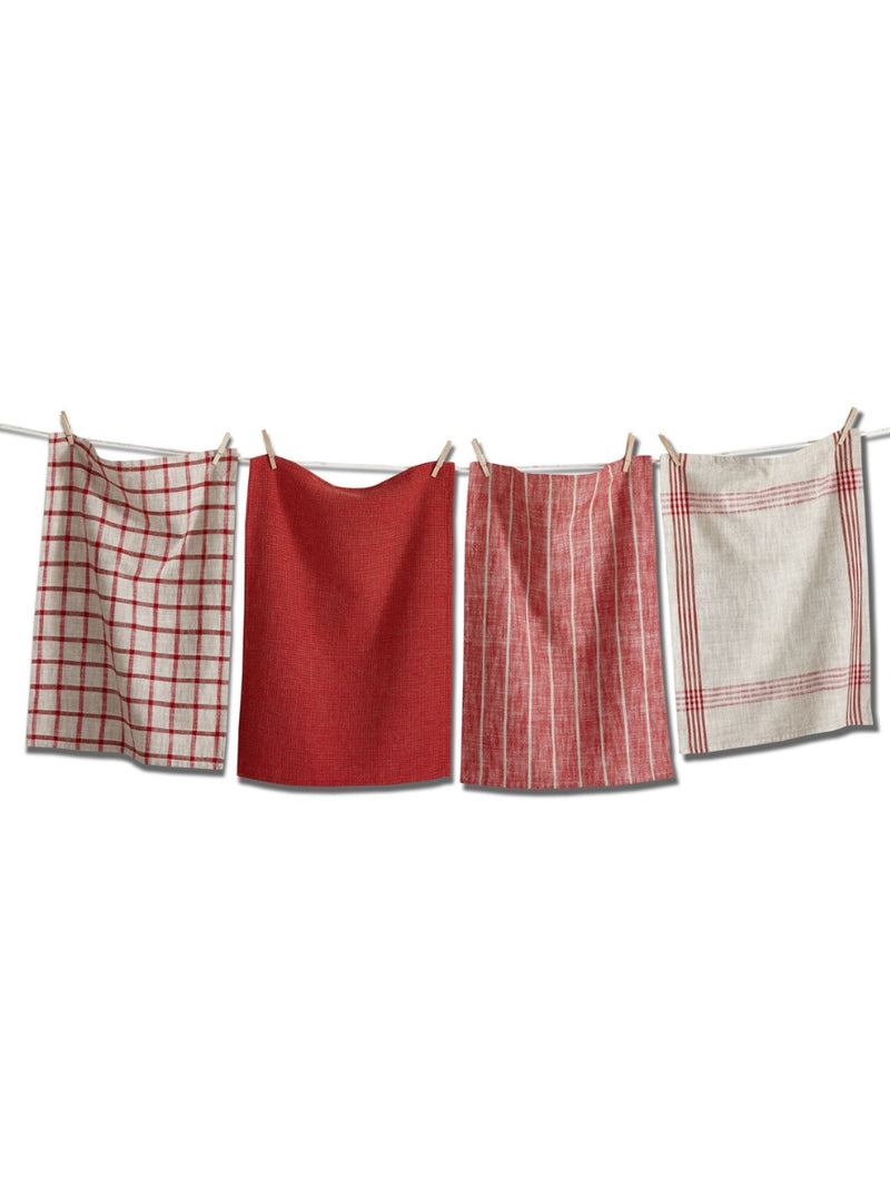 Red Canyon Woven Dishtowel Set