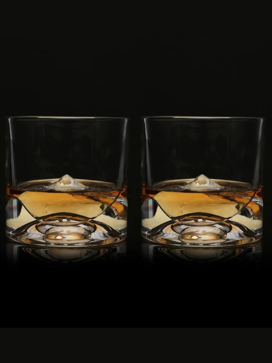 Denali Crystal Whiskey Glasses Set of 2