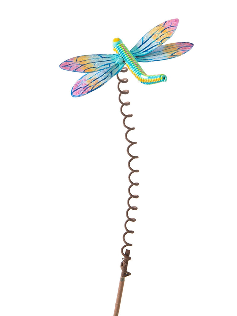Artful Dragonfly Garden Stake