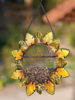 Sunflower Hanging Bird Feeder