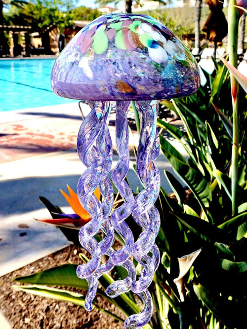 Purple Glass Jellyfish