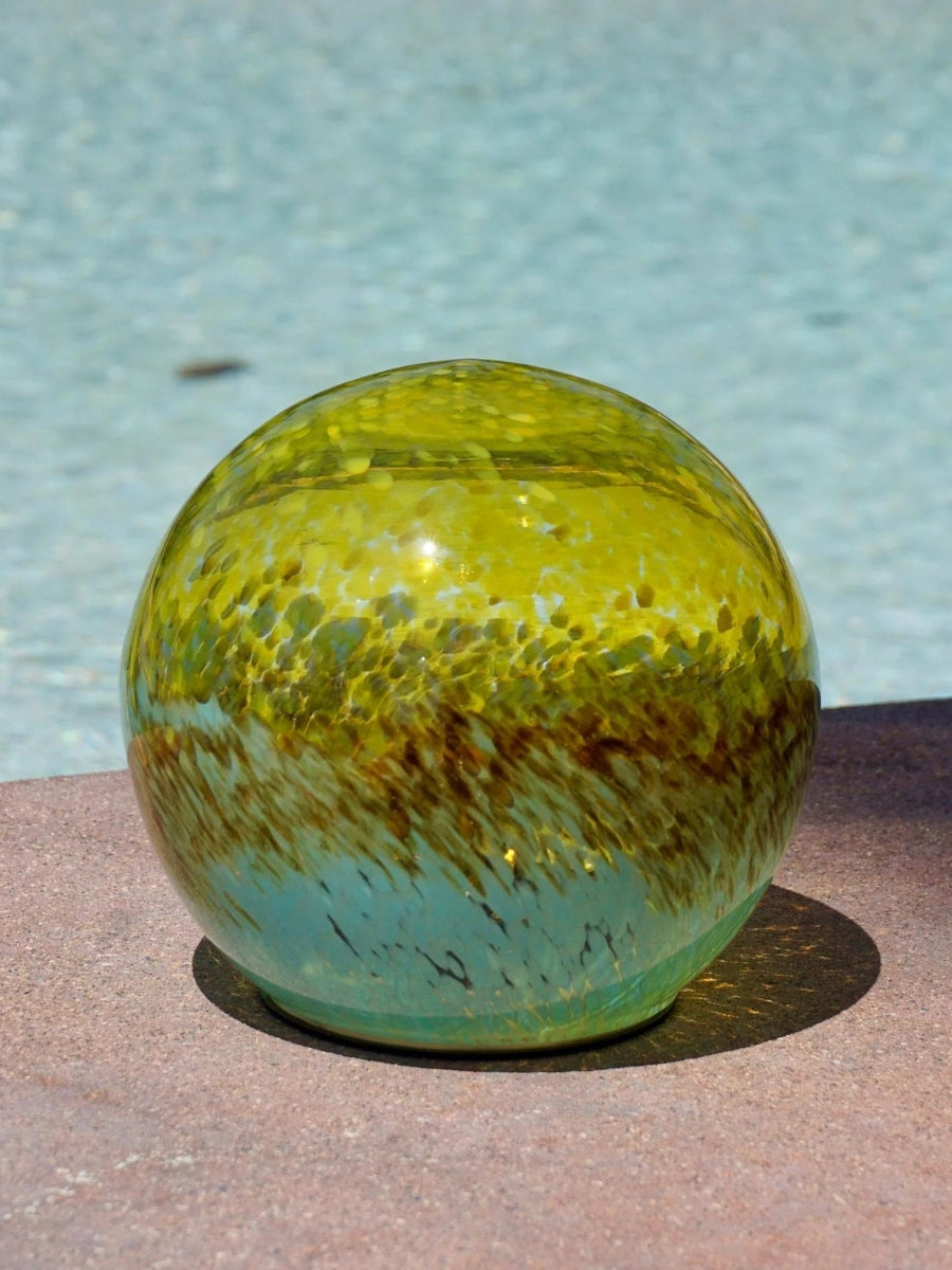 Yellow & Blue Solar Gaze Ball