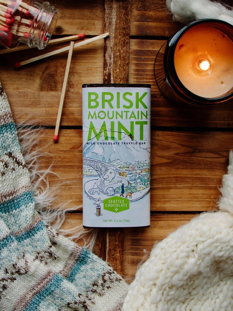 Brisk Mountain Mint Truffle Bar