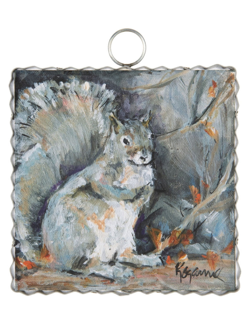 Fall Squirrel Print