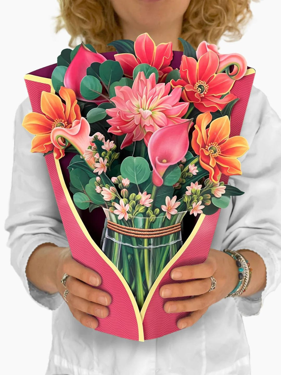 Dear Dahlia Pop-Up Flower Bouquet