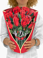 Red Roses Pop-Up Flower Bouquet
