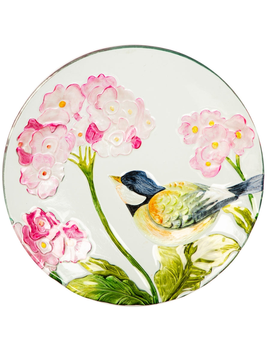 Bird & Hydrangea Bird Bath 18