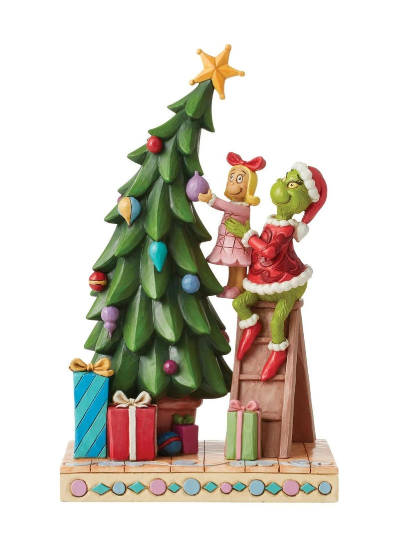 Grinch & Cindy Decorating Tree