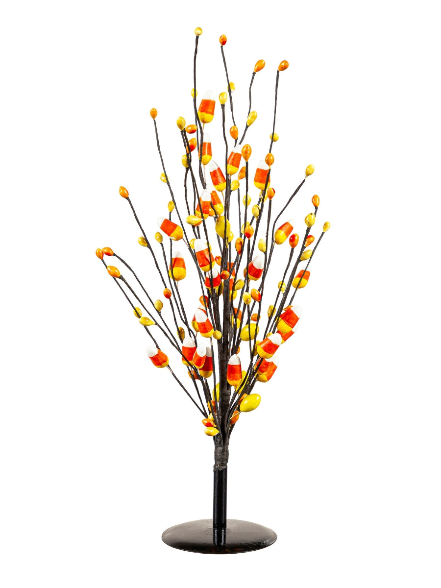 Candy Corn Artificial Stem Table Decor