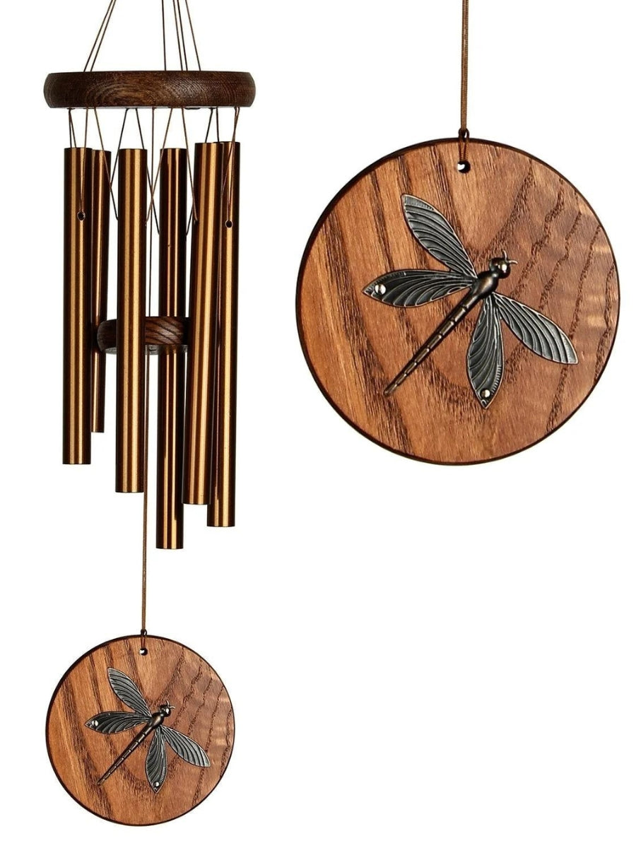 Teak Dragonfly Habitats Chime