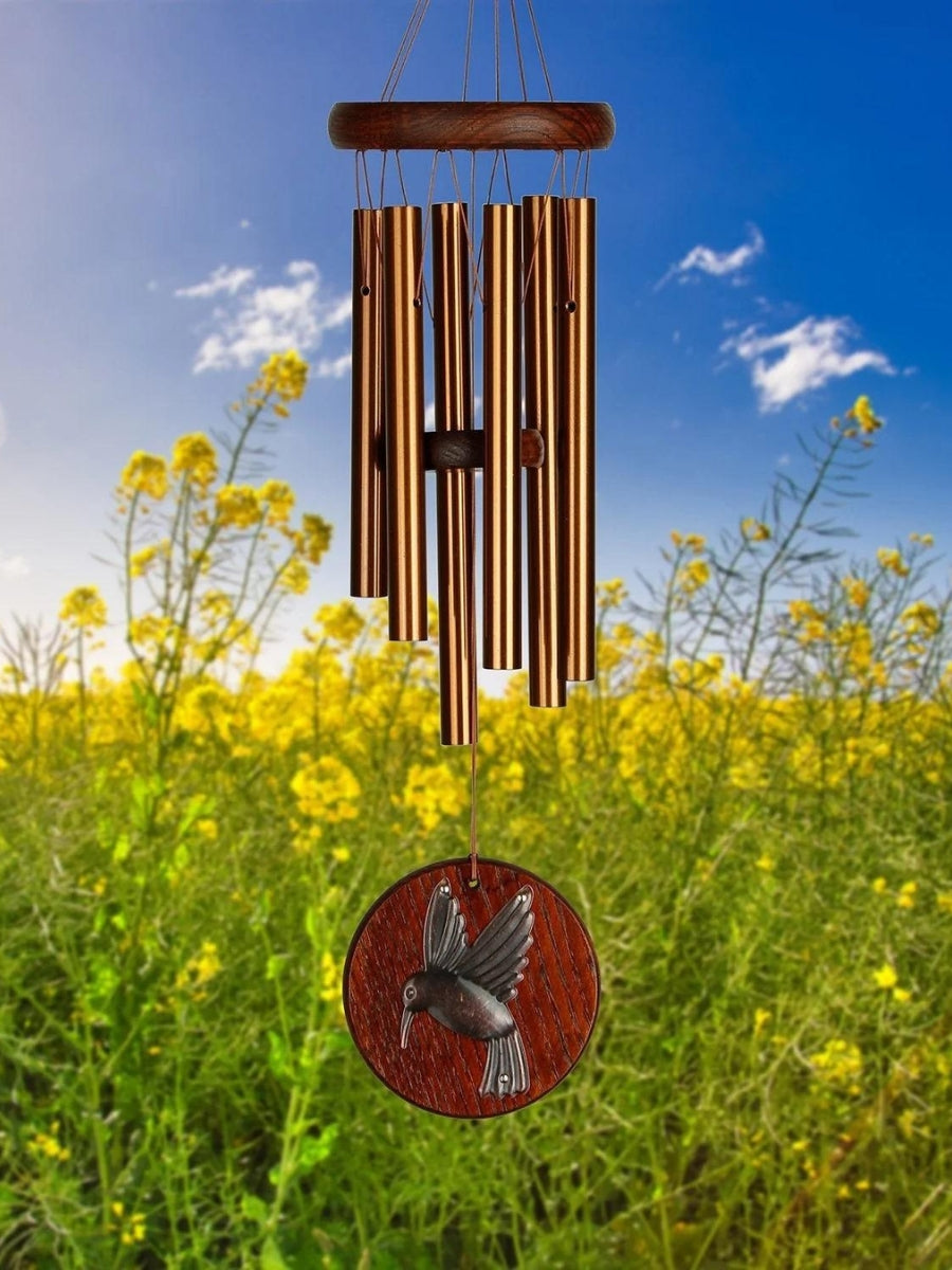 Teak Hummingbird Habitats Chime