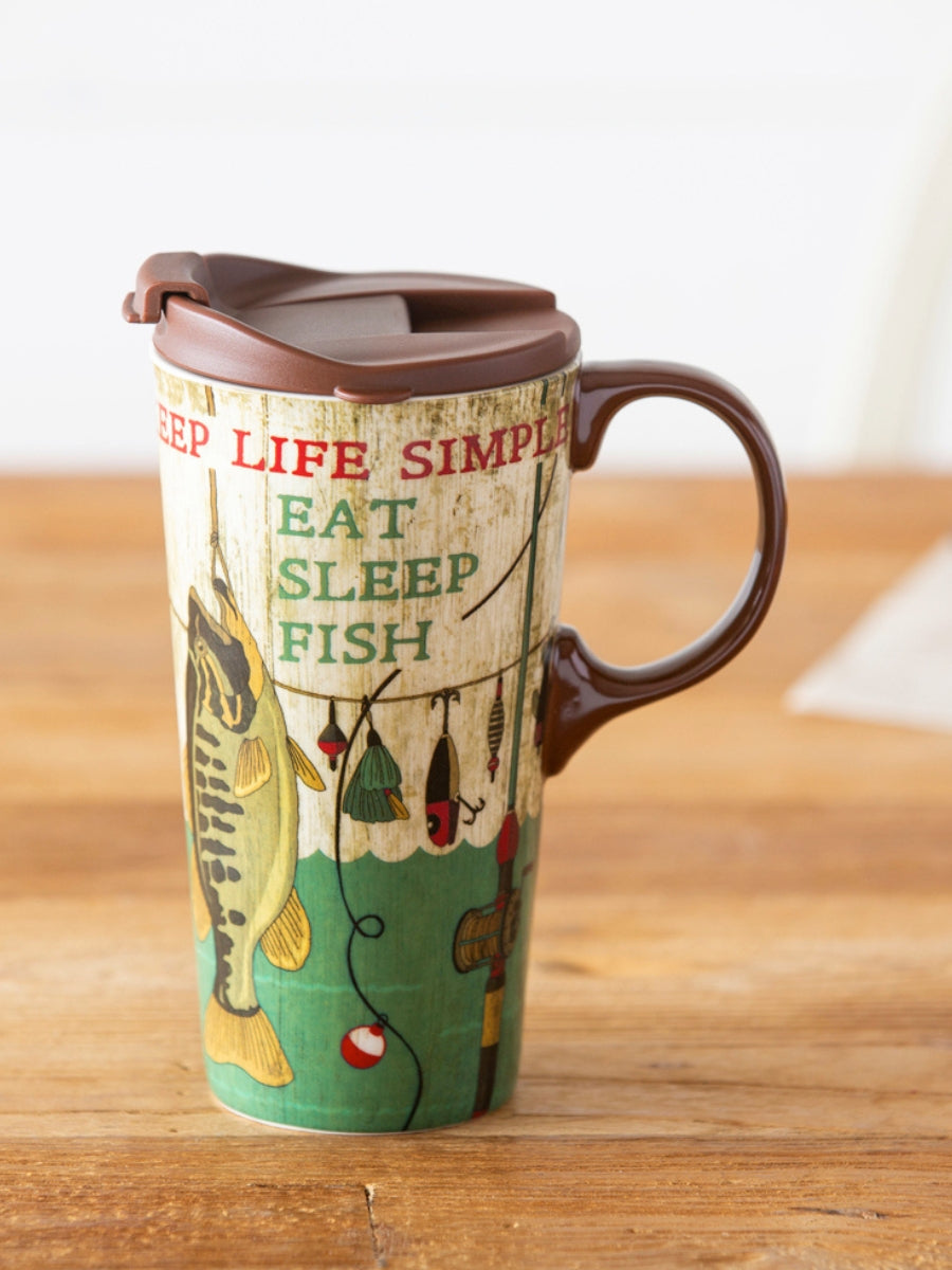 Keep Life Simple Travel Mug