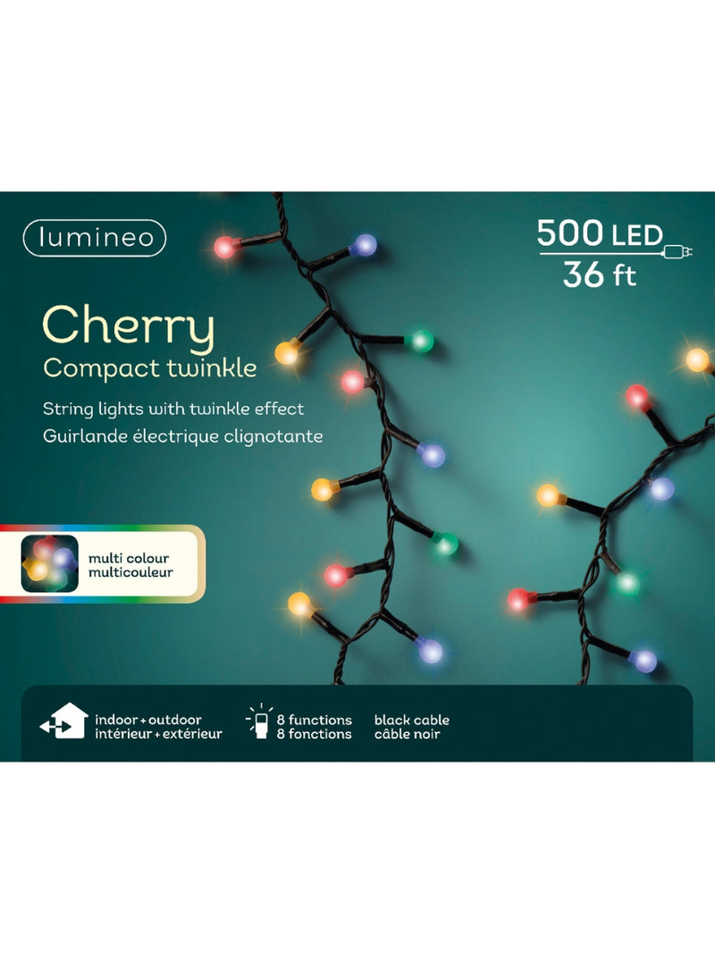 Indoor & Outdoor LED Cherry Compact Multicolor 36.1'