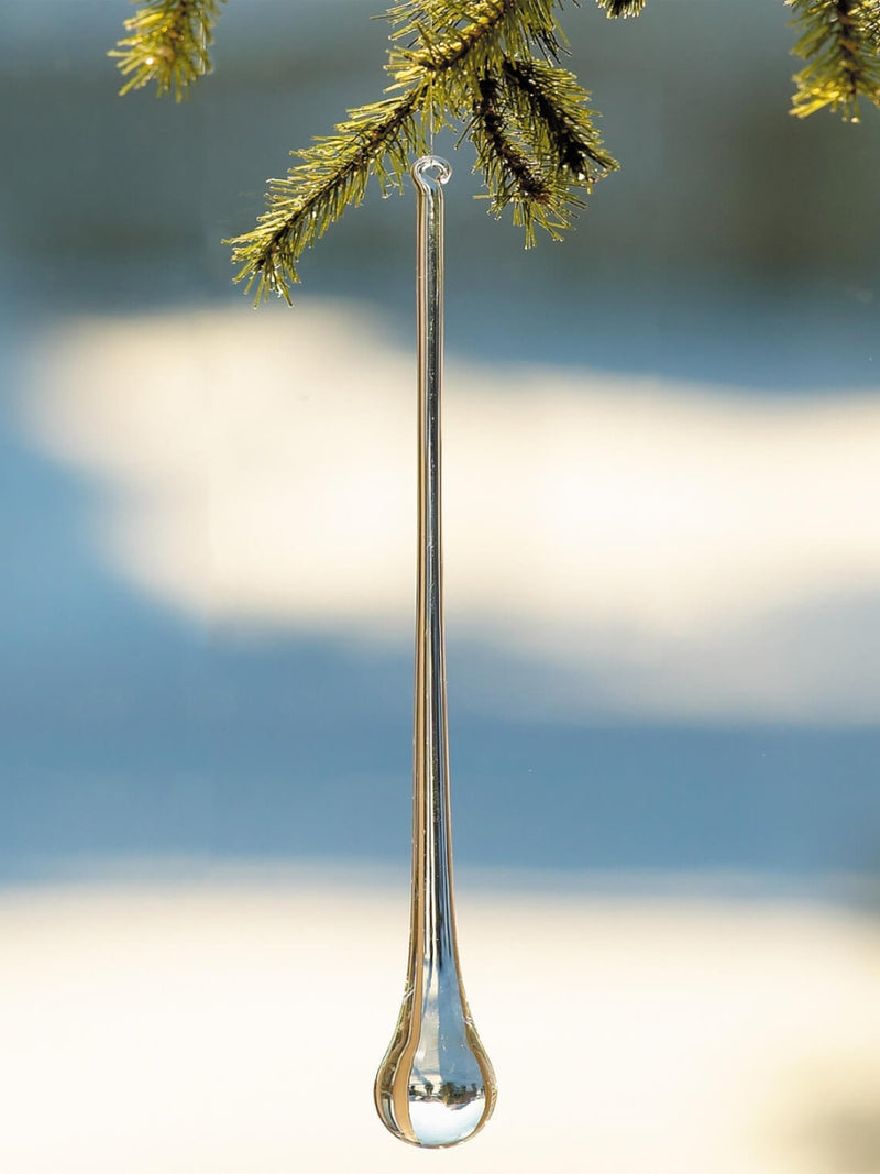 Icicle Drop Ornament 9.5in