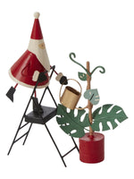 Plant Care Santa Figurine