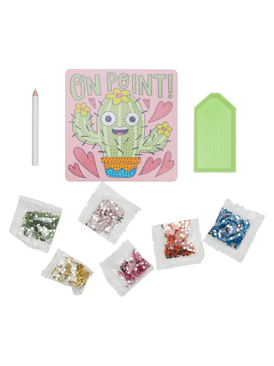 Cheery Cactus Razzle Dazzle DIY Gem Art Kit