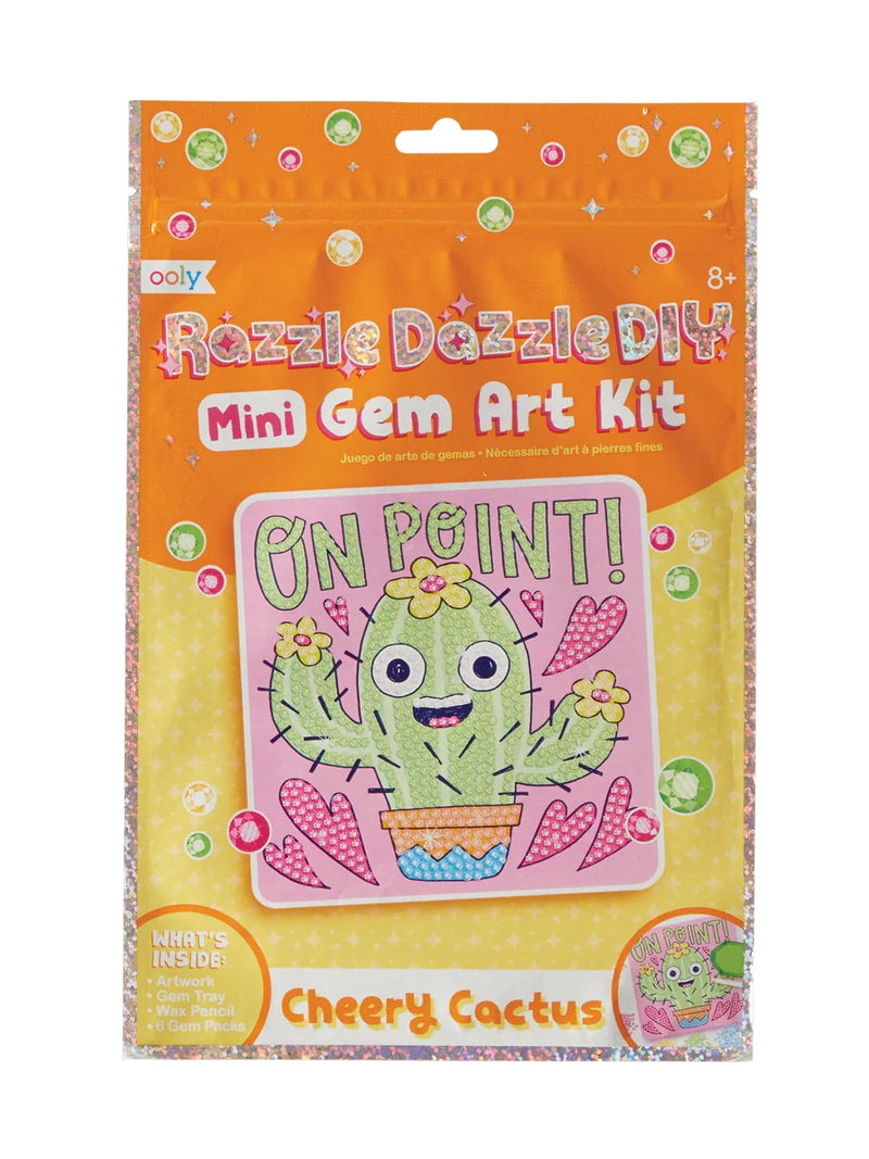 Cheery Cactus Razzle Dazzle DIY Gem Art Kit
