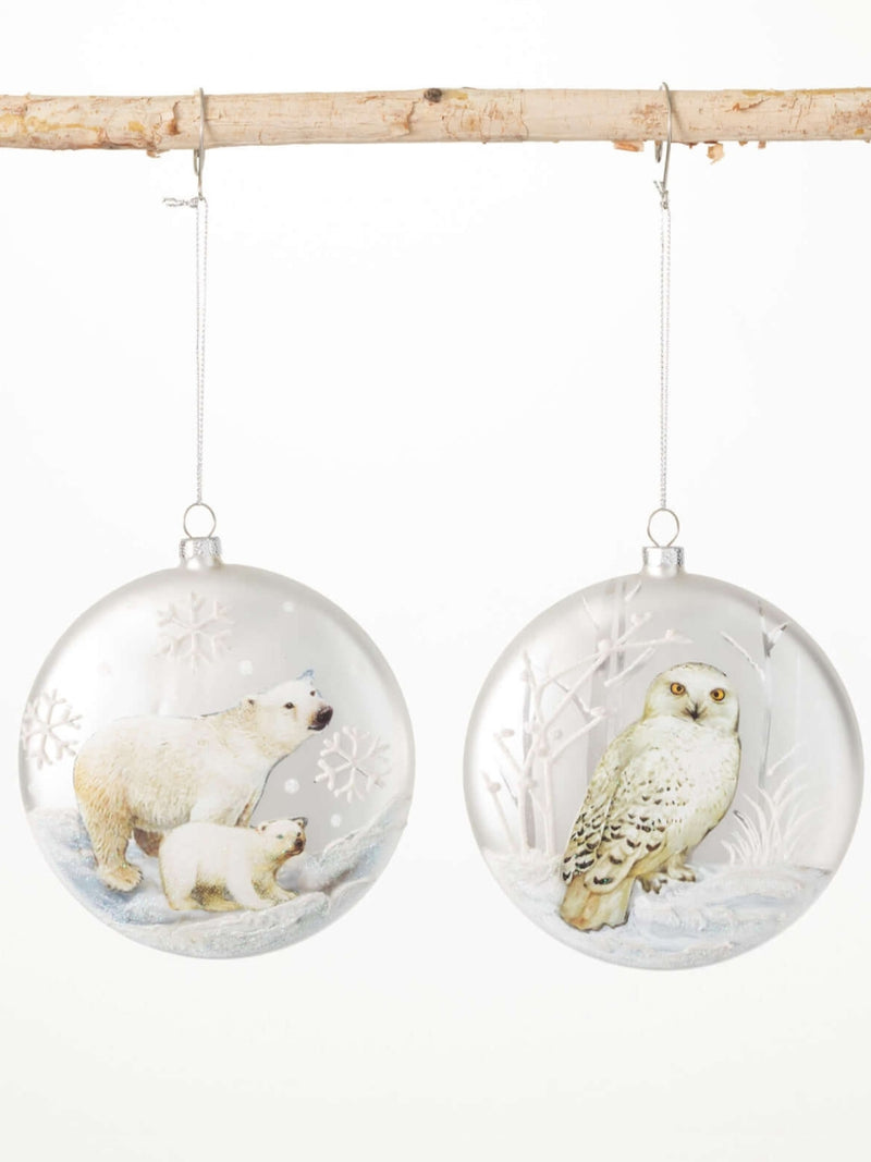 Woodland Animal Disc Ornament