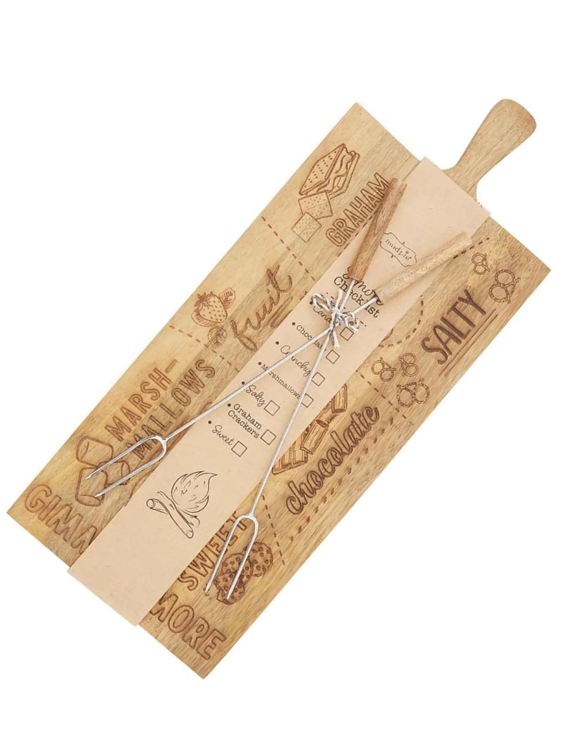 S'mores Map Serving Board